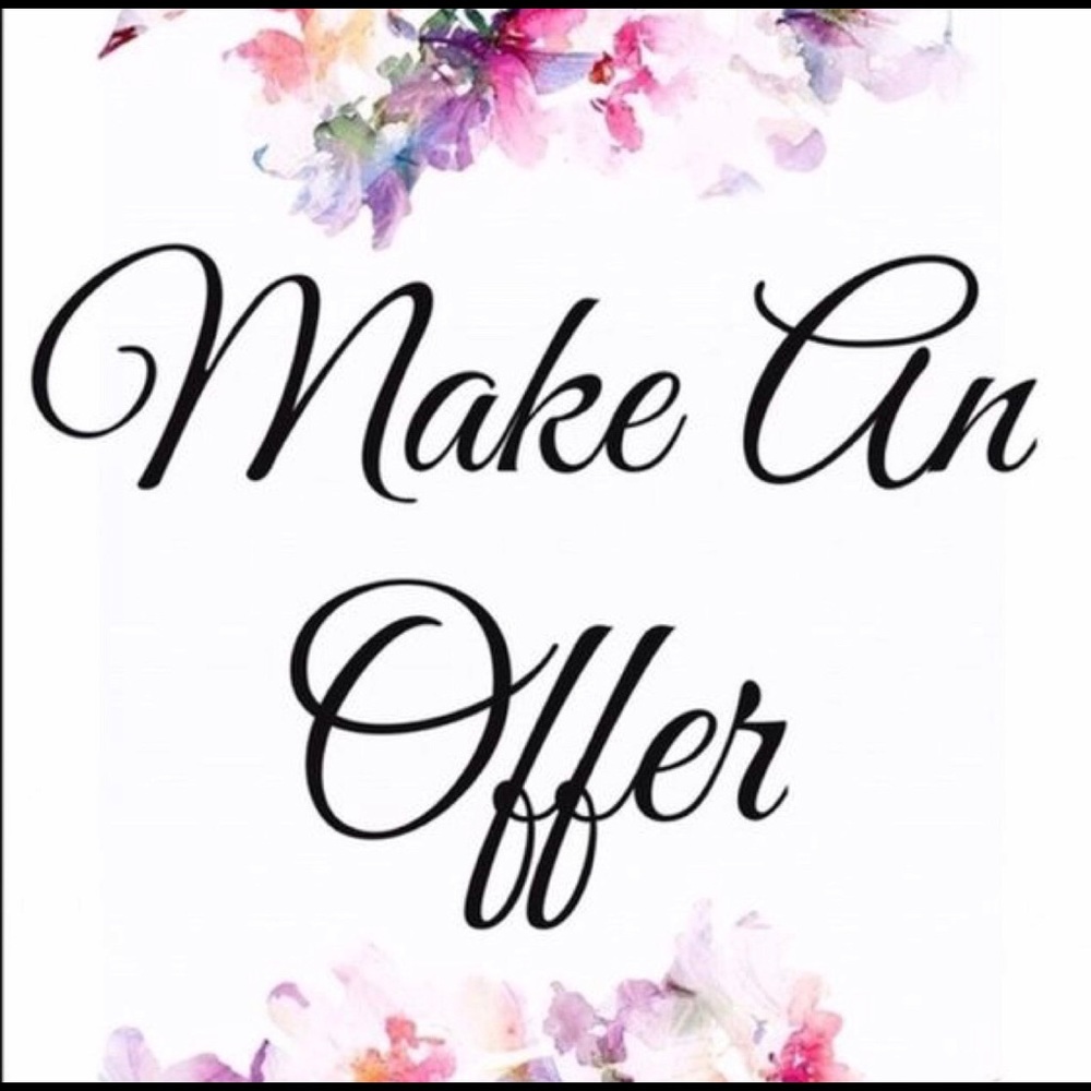 Reasonable offers are welcomed